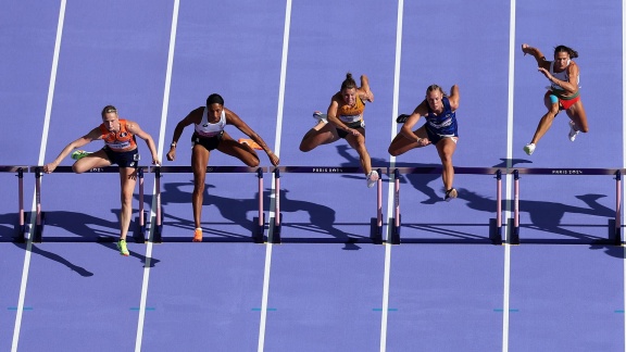 Sportschau Olympia 2024 - Leichtathletik: Caro Schäfers Lauf über 100m Hürden