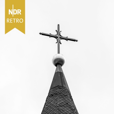 Kreuz einer katholischen Kirche in Rottweil, Baden-Württemberg