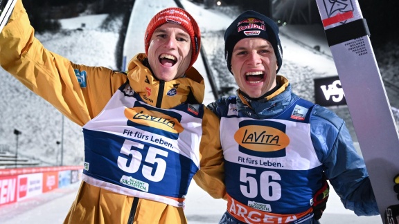 Sportschau Wintersport - Die Siegerehrung In Klingenthal