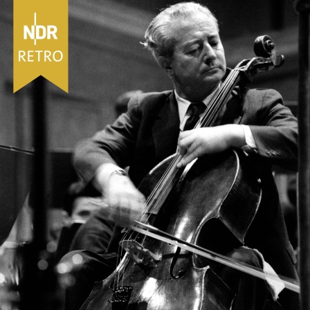 Der Cellist Pierre Fournier (1960er Jahre).