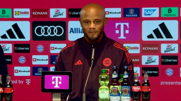 Sportschau - Fcb-coach Kompany - 'macht Es Aufregend, Hier Zu Arbeiten'