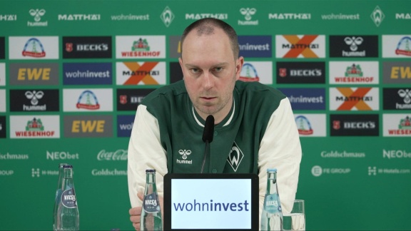 Sportschau Bundesliga - Bremen-trainer Werner - 'wichtig Ist, Dass Wir Nicht Den Faden Verlieren'