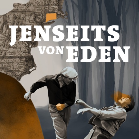 Illustration zur Hörspielserie "Jenseits von Eden".