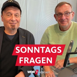 Wolfgang Büscher (links) und Bernd Siggelkow im WDR 2 Studio