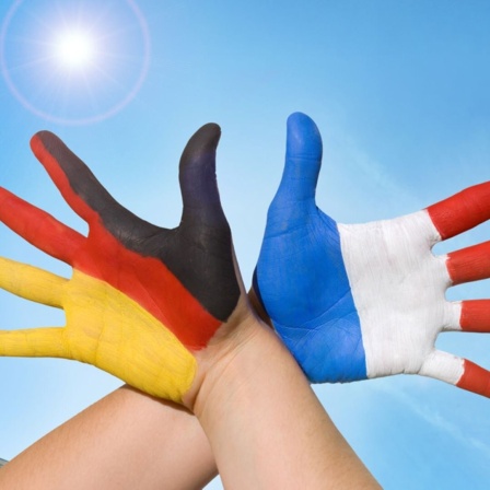 Deutschland und Frankreich (Bildmontage)
