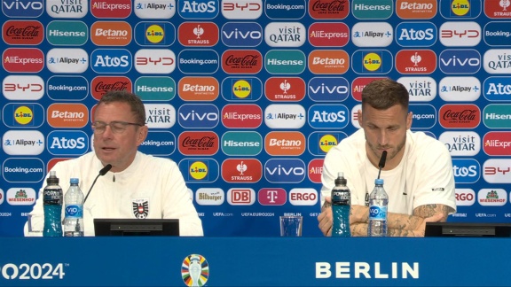 Sportschau Uefa Euro 2024 - Rangnick Und Arnautovic Mit Lustiger Pressekonferenz