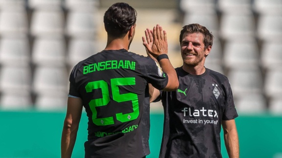 Sportschau - 9:1 - Gladbach Mit Fußballfest Gegen Oberachern