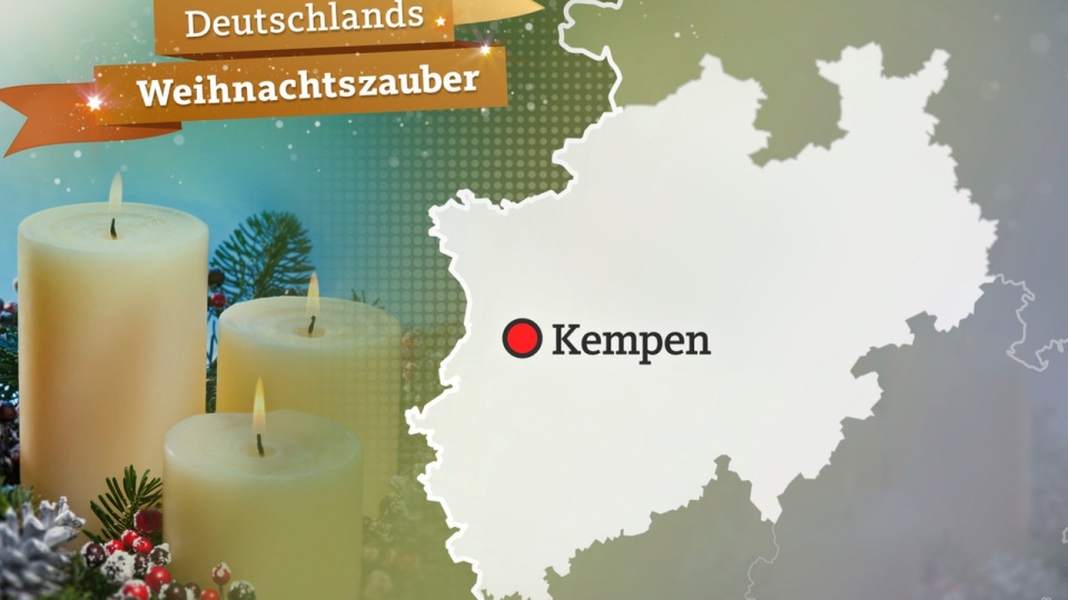 Weihnachtskerzen aus Kempen