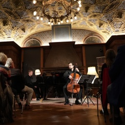 Ein Konzert des Vereins Kulturwunsch Wolfenbüttel in der Seeliger Villa in Wolfenbüttel.