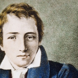 Heinrich Heine auf einem Gemälde von Oppenheim aus dem Jahr 1831