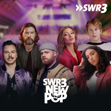 SWR3 New Pop Festival-Logo, Purple Disco Machine (Tino Piontek), Rea Garvey, Tom Walker, Leony, Tom Odell und Namika