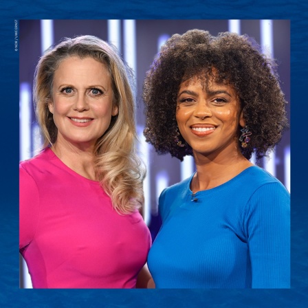 Aminata Belli und Barbara Schöneberger auf dem OMR Festival 2024