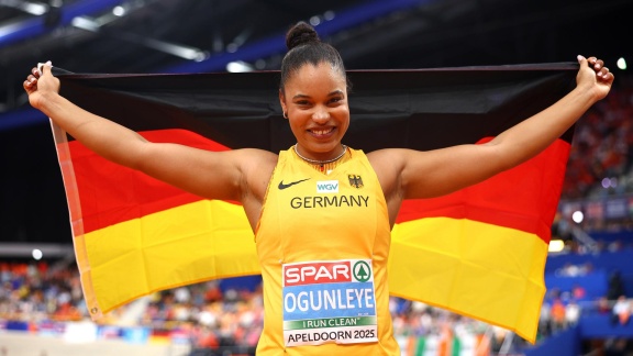 Sportschau - Olympiasiegerin Yemisi Ogunleye Gewinnt Silber