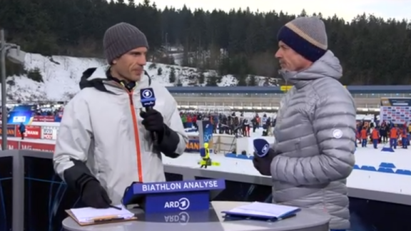 Sportschau - Biathlon-analyse Der Single-mixed-staffel