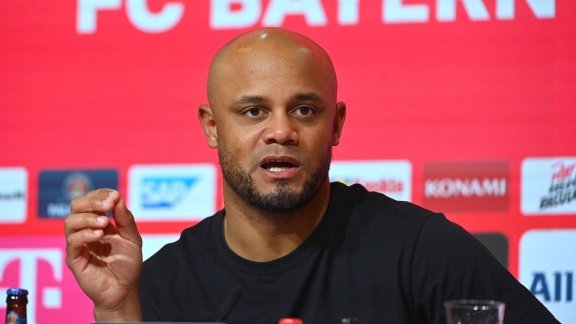 Sportschau - Bayern-trainer Kompany - 'ein Großes Kompliment'