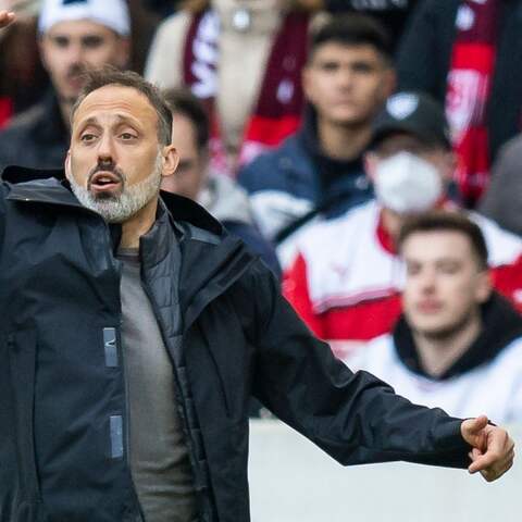 Will mit Stuttgart den drohenden Abstieg noch abwenden: VfB-Coach Pellegrino Matarazzo.