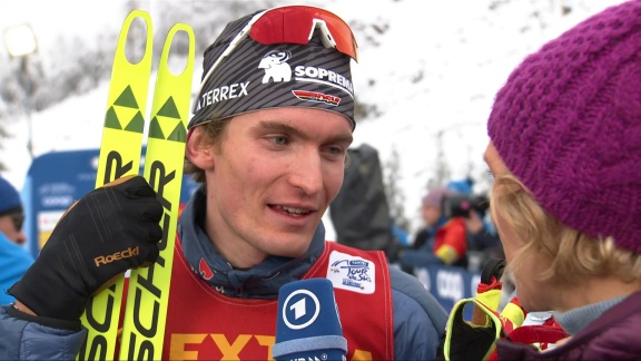 Sportschau Wintersport - Friedrich Moch - 'erstmal Cola, Dann Siegerehrung Und Dann Feiern'