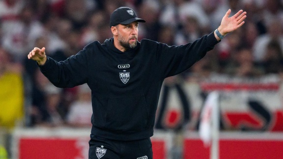 Sportschau - Stuttgarts Trainer Hoeneß - 'haben Angefangen Zu Marschieren'