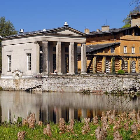 Römische Bäder im Park Sanssouci, Bild: imago-images/Ingo Schulz