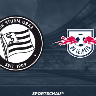 Logo Sturm Graz gegen RB Leipzig