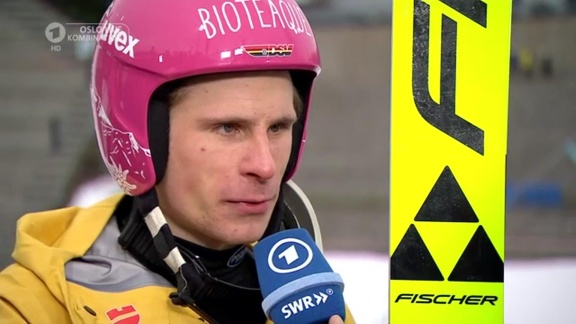 Sportschau Wintersport - Kombinierer David Mach - Holmenkollen 'macht Unheimlich Spaß'