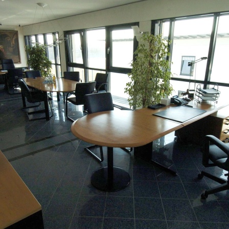 Leeres Büro in einer Chefetage