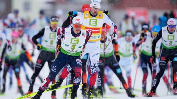 Sportschau Wintersport - Massenstart Der Männer - Das Komplette Rennen