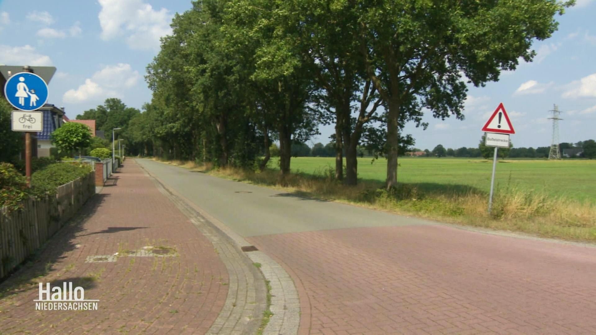 Hallo Niedersachsen FahrradLandstraße von Bad Zwischenahn nach