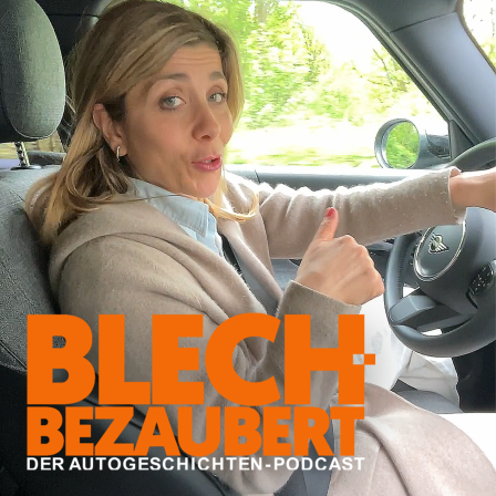 Eine Frau in einem Auto