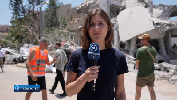 Tagesschau - Sophie Von Der Tann, Ard Tel-aviv Und Nadja Armbrust, Ard Istanbul, Zur Aktuellen Lage In Nahost