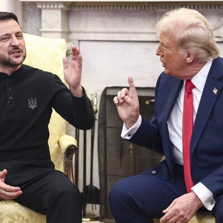 Selenskyj und Trump im Oval Office