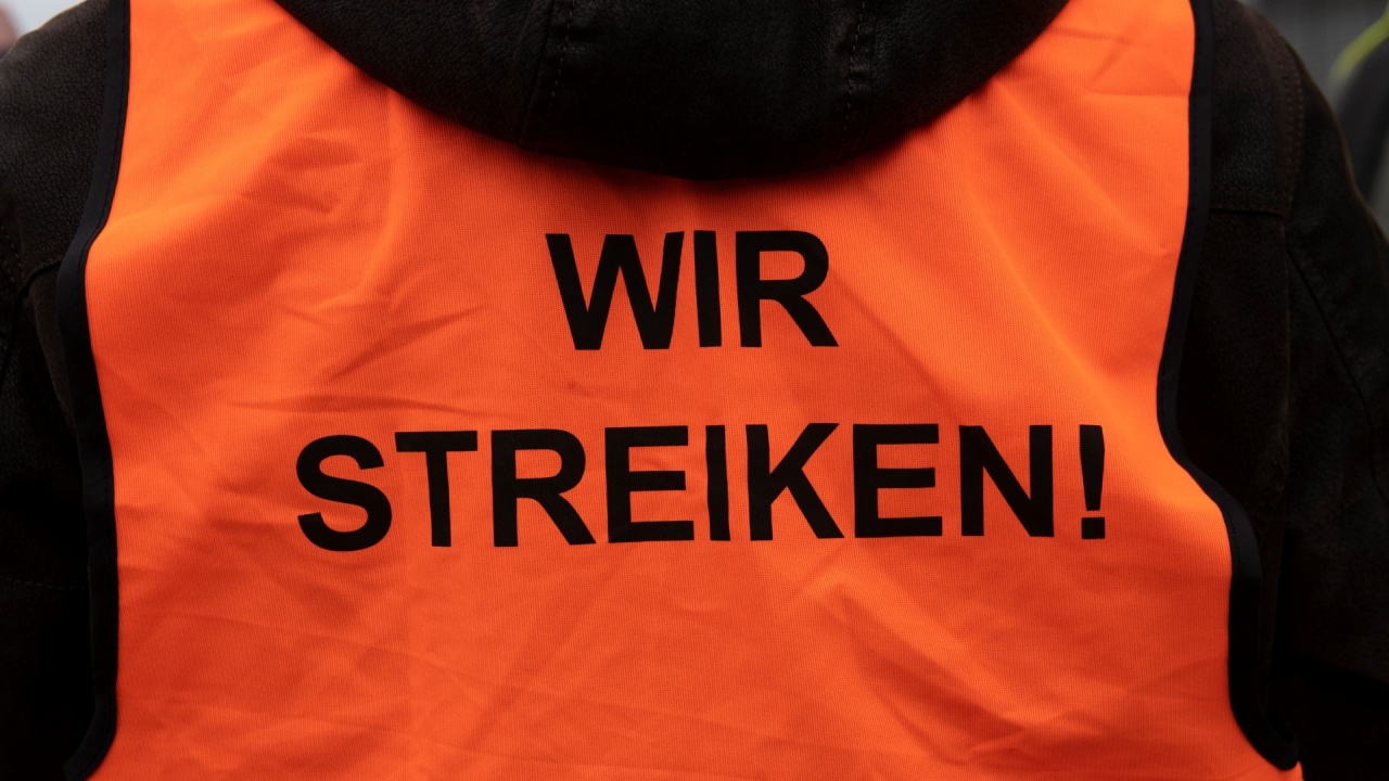 Deutschland gibt Contra – Streik und Protest