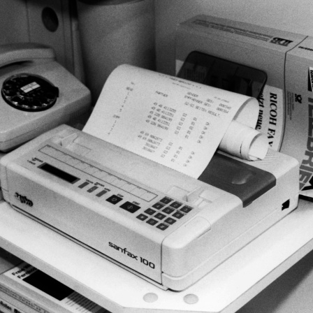 Faxgerät aus dem Jahr 1990