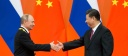 Chinas Staatschef Xi Jinping (rechts) und Russlands Präsident Wladimir Putin 2018 während eines Treffens in Peking.