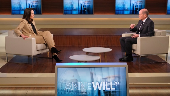 Anne Will - Bundeskanzler Olaf Scholz Zu Gast Bei Anne Will