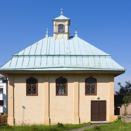 Das Kenesa-Gebetshaus in Trakai ist die älteste Kirche der Karäer in Litauen.