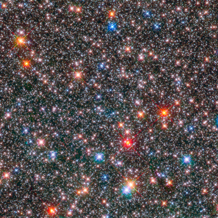 Hochauflösende Fotografie der Milchstraße mit Zigtausenden von Sternen. 