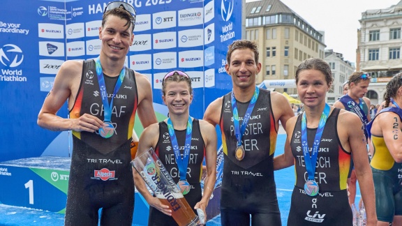 Sportschau - Mixed-bronze Bei Heim-wm