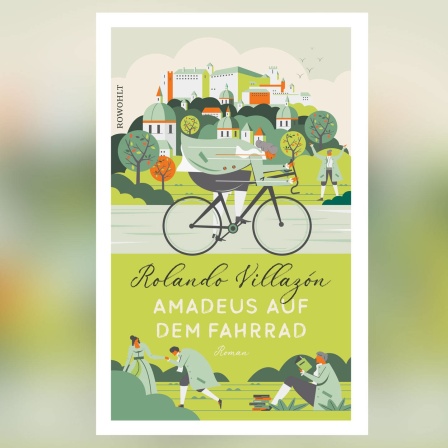 Buch-Cover: "Amadeus auf dem Fahrrad"
