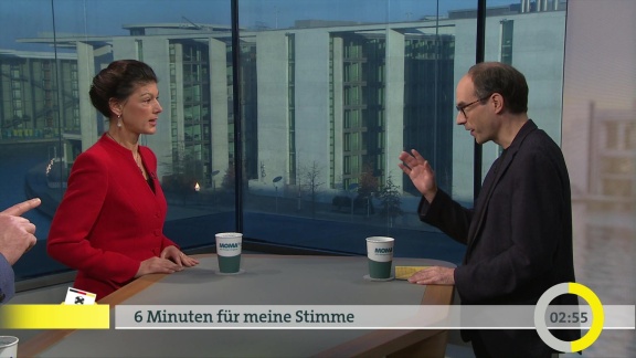 Morgenmagazin - It-experte Sascha Lehner Trifft Sahra Wagenknecht