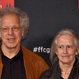 Christoph Hübner und Gabriele Voss auf dem roten Teppich des Film Festival Cologne (Archiv, 2020).
