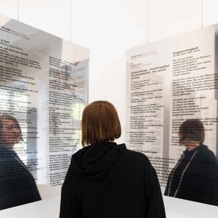 Käthe Kruse: Texte und Töne 2023 (Bild: VG Bild-Kunst, Bonn 2025, Foto: Max Cramer)