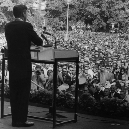 US-Präsident John F. Kennedy 1963 in Berlin