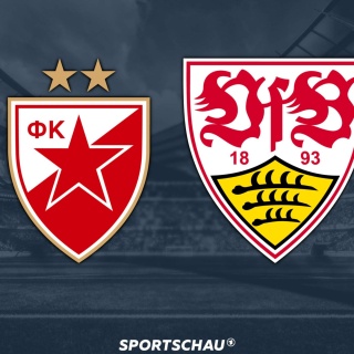 Logo Roter Stern Belgrad gegen VfB Stuttgart