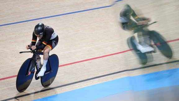 Sportschau Paralympics 2024 - Para-bahnradsport - Maike Hausberger Im Finale über 500m