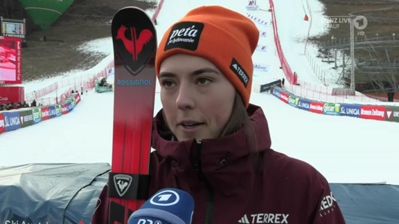 Sportschau Wintersport - Petra Vlhova - 'bin Sauer Auf Mich Selbst'