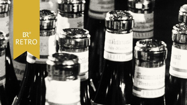 Verkorkte Weinflaschenhälse | Bild: BR Archiv