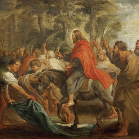 Gemälde von Peter Paul Rubens: "Einzug Christi in Jerusalem" von 1632