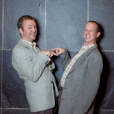 Ulrich Munz und Martin Ruppenthal, Pädagogen, Kabarettisten