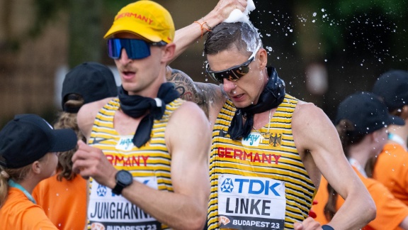 Sportschau - 35km Gehen - Martin Gewinnt, Linke Verpasst Medaille Knapp